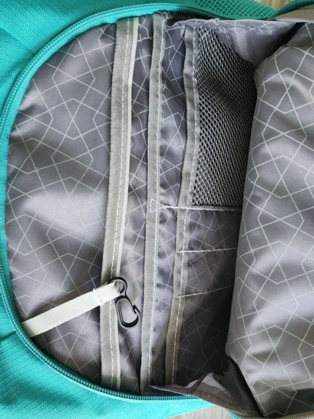 High Sierra Unisex Riprap Water Repellent Everyday Laptop‎ Backpack Aqua Blue - Picture 5 of 8